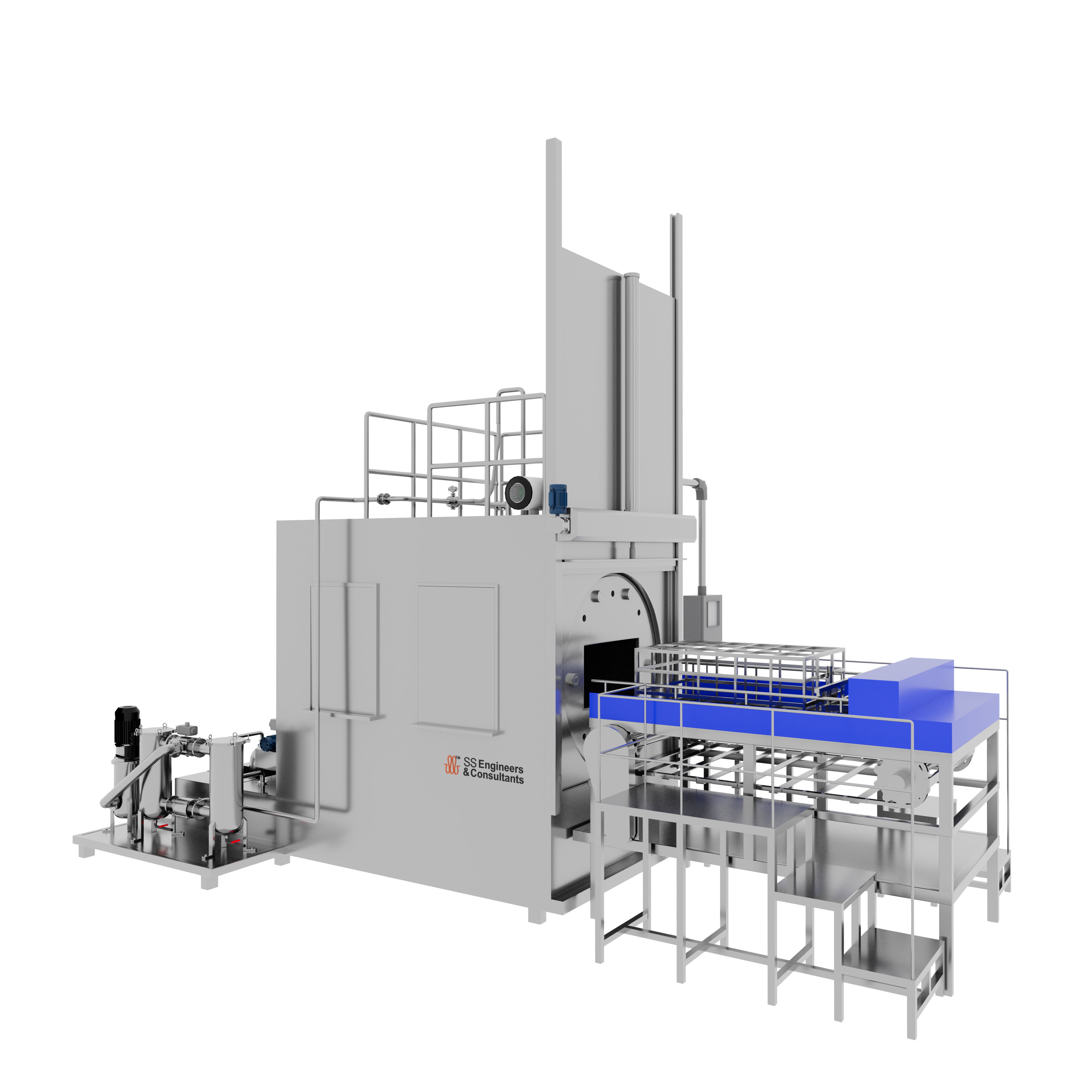  Custom Cage Rotataion Part Washer 