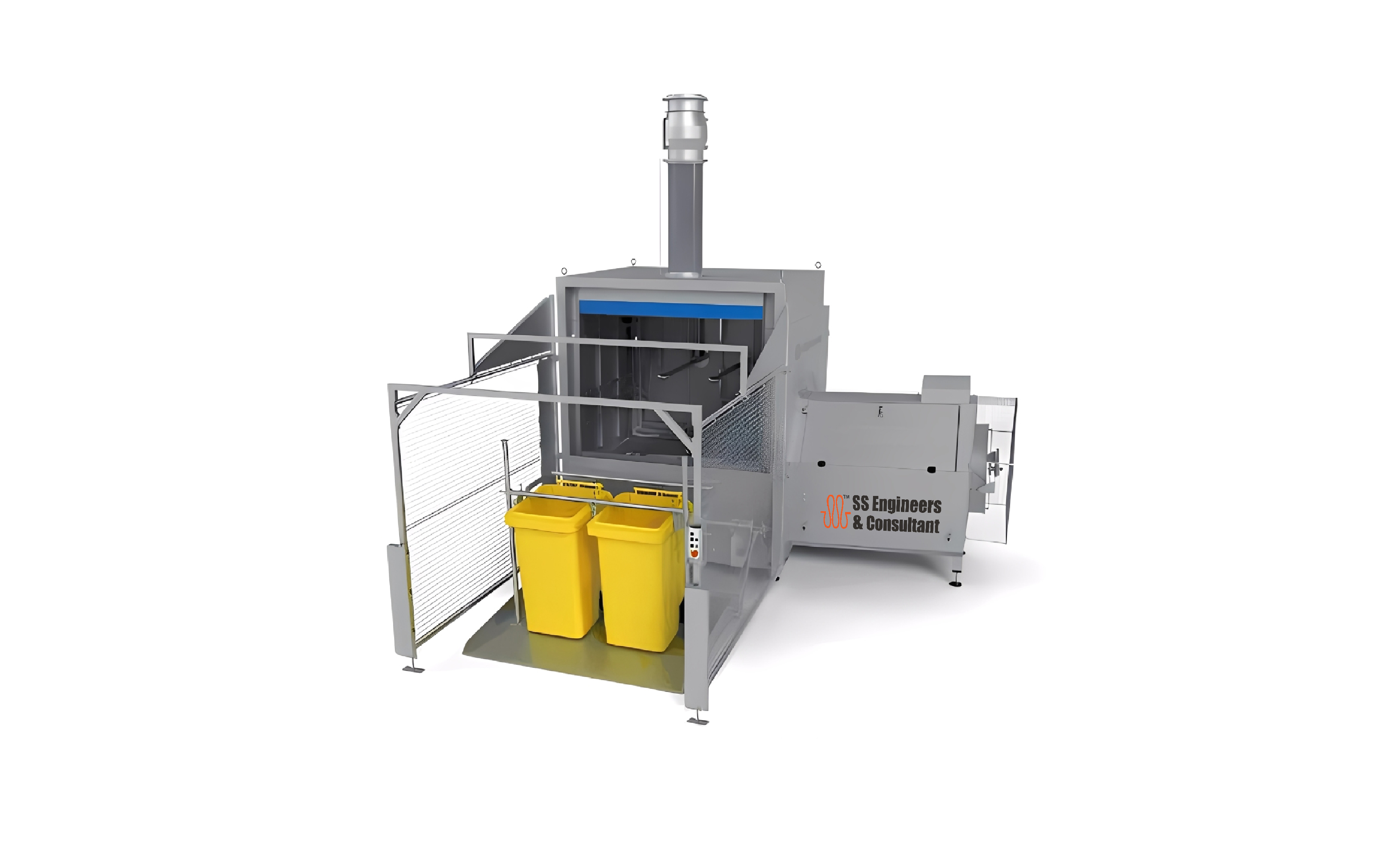 Garbage Bin Washer Bacth Model